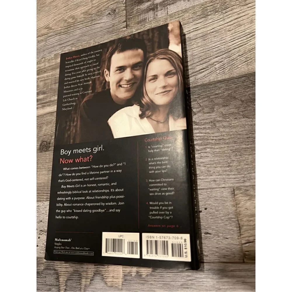 Boy Meets Girl: Say Hello to Courtship by Joshua Harris Paperback